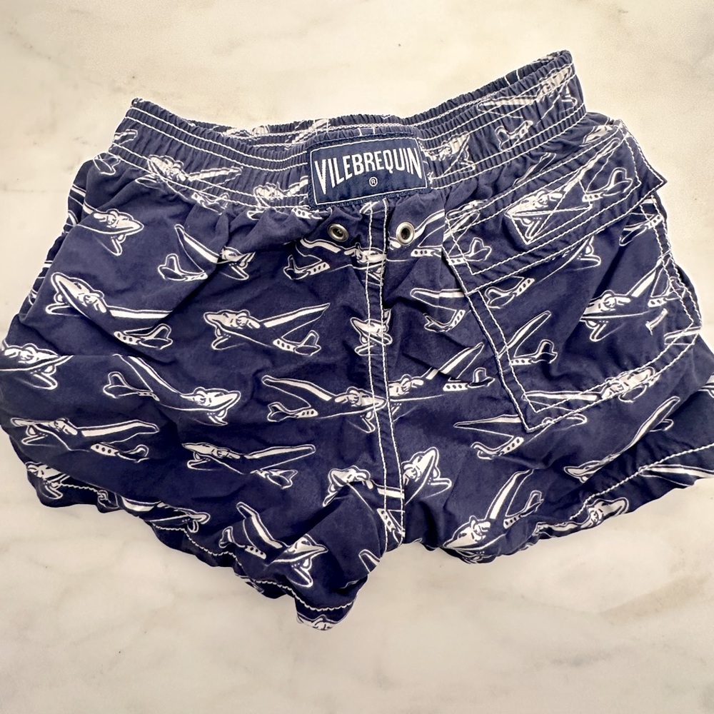 Boys Plane Vilebrequin Swim Trunks